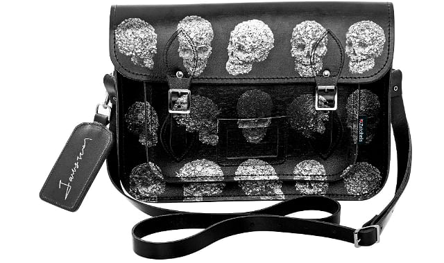 FAB FINDS Jacky Tsai x Zatchels bag collection Skull Print Satchel
